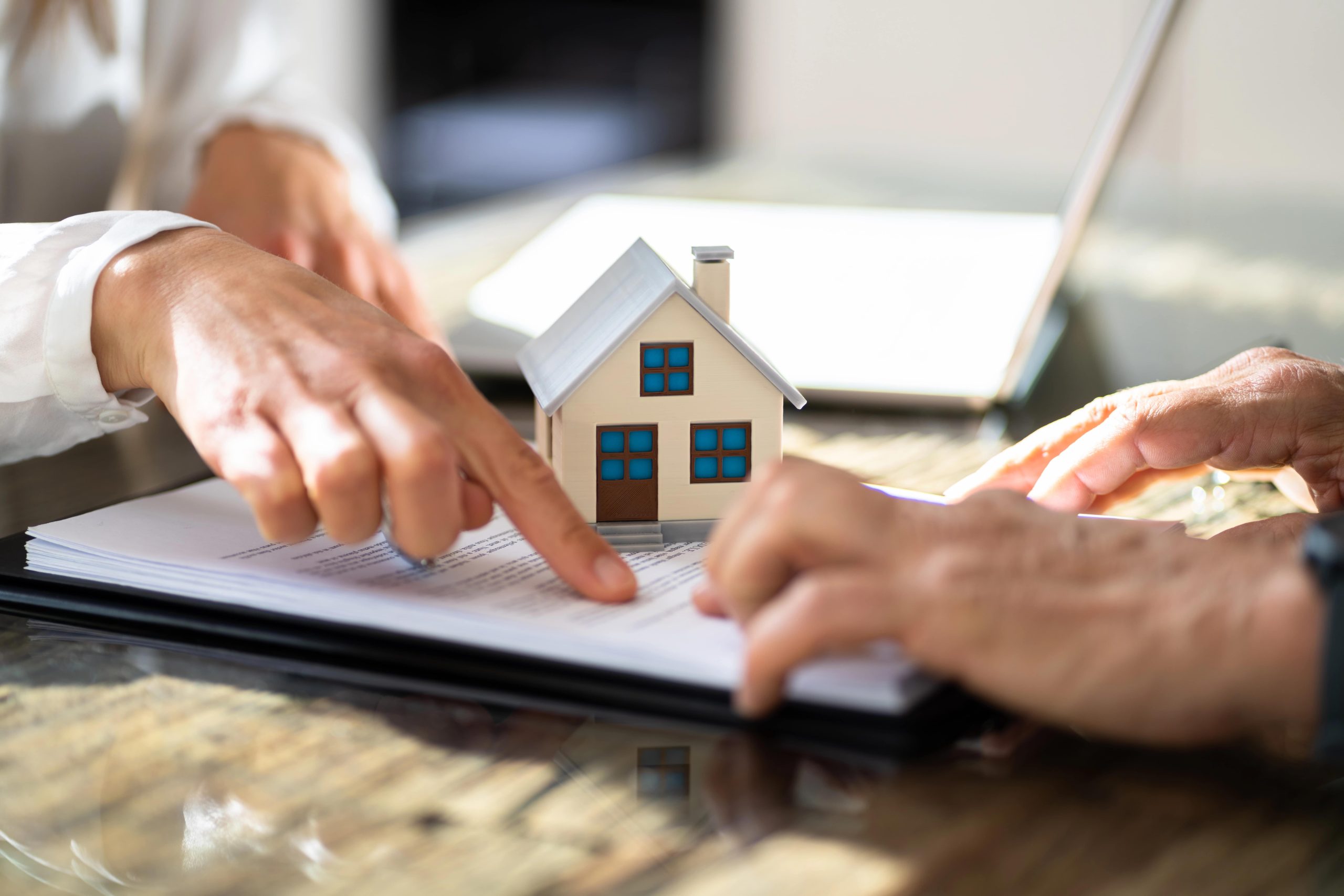 Signing Apartment House Lease Agreement Signing Apartment House Lease Agreement